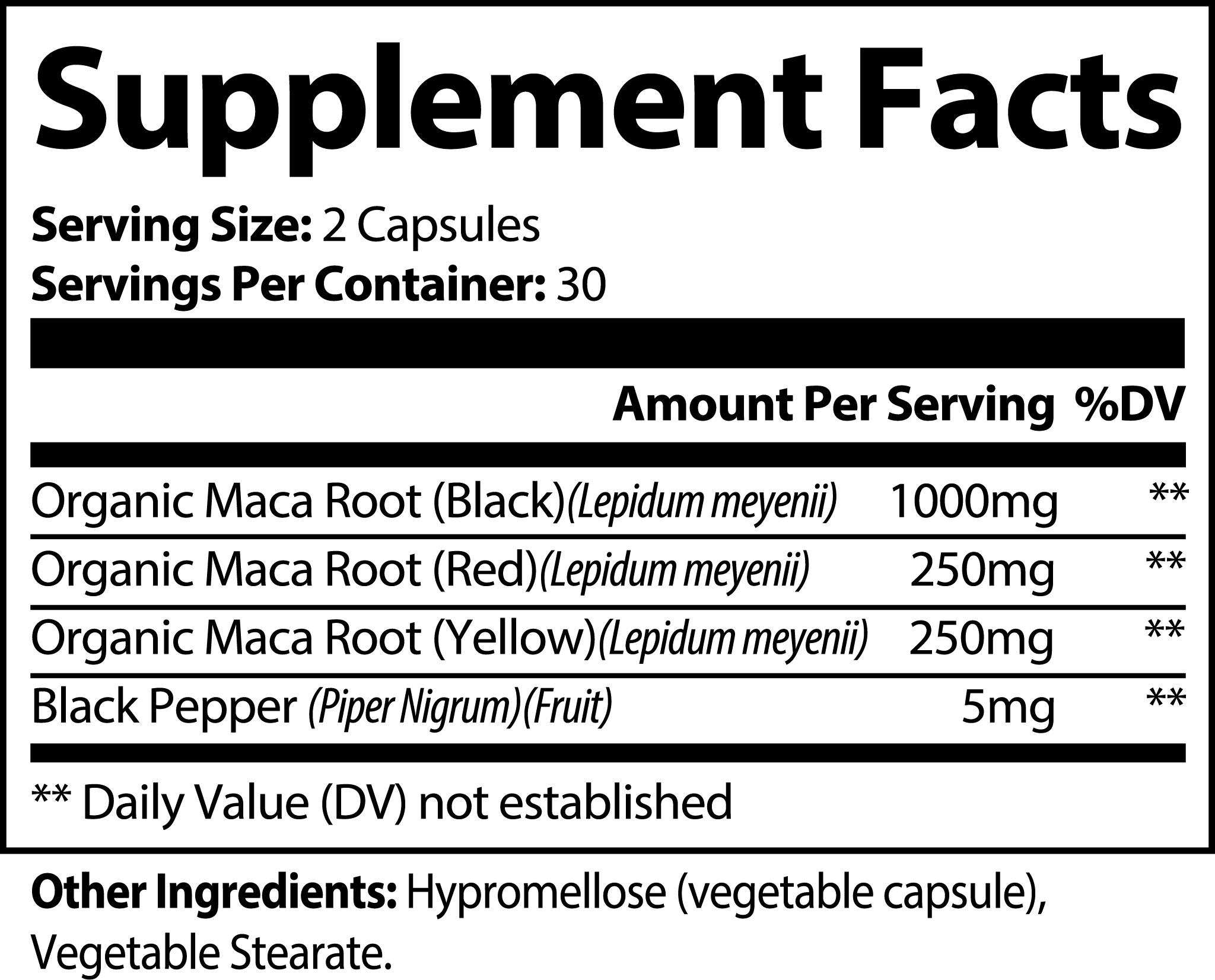 MACA MAXX Tri-Color Maca